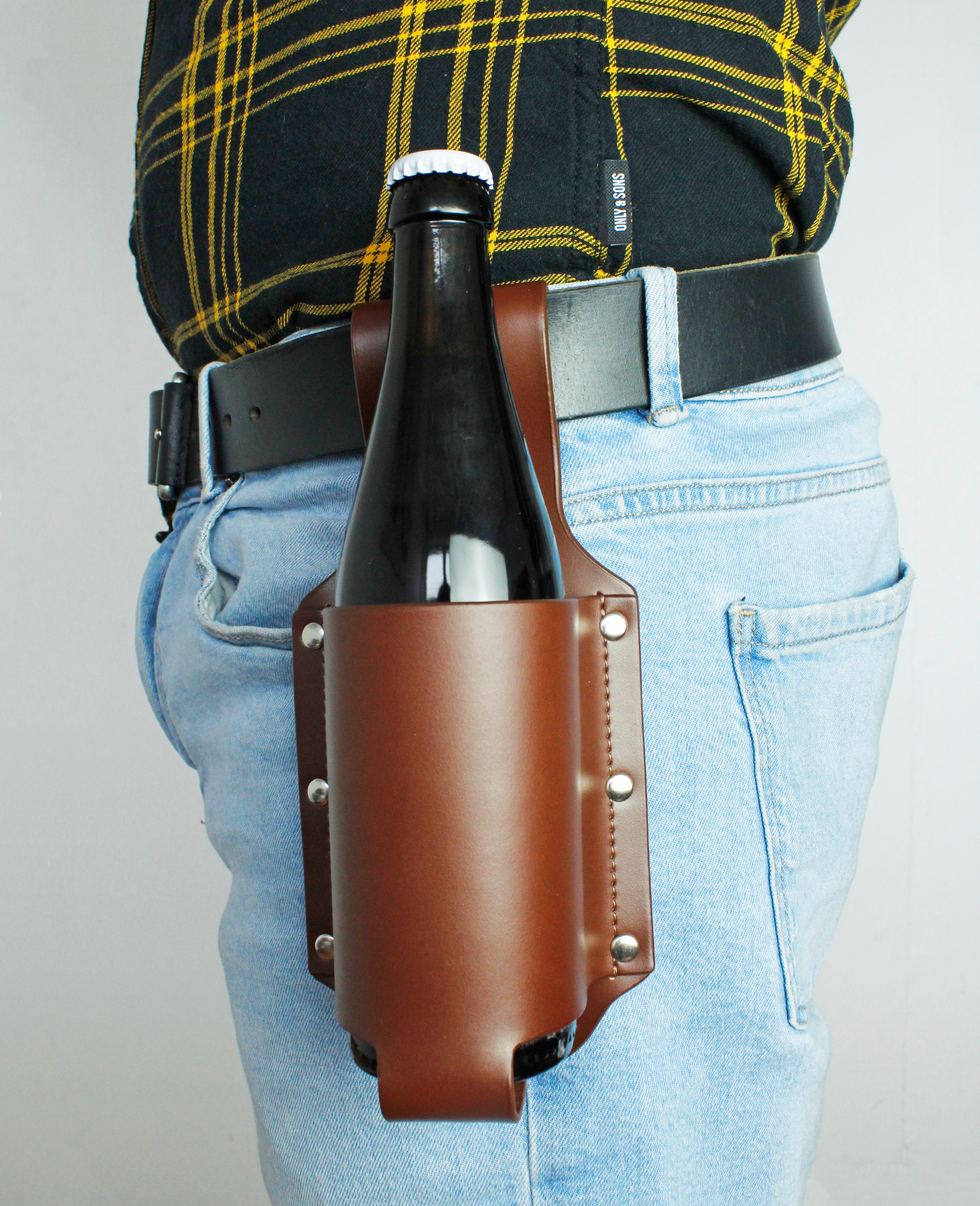Beer hylster - brun
